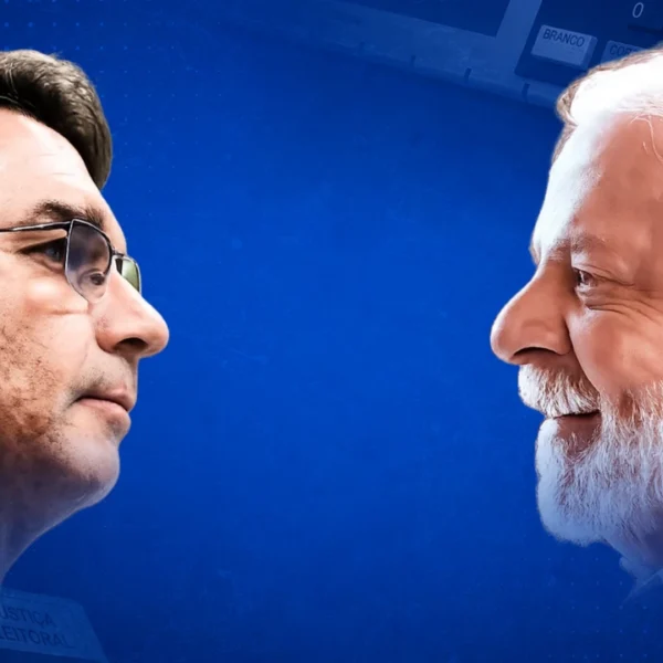 Flávio chega a 60% de chance de vitória no Polymarket contra 40% de Lula