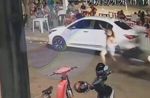 Menina luta pela vida por dias após ser atropelada, mas morre no Hospital Regional; vídeo mostra acidente