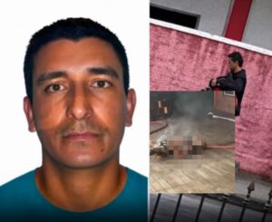 Homem invade restaurante por causa da ex, ateia fogo no local e morre carbonizado; vídeo fortíssimo