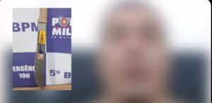 Homem ‘enlouquecido’ agride familiar e ainda encara PM com facão em Rondonópolis