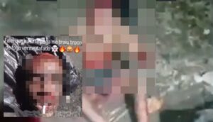 Membro do CV cai em emboscada e acaba decapitado e tem braços cortados por rivais; imagens fortíssimas