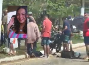 Jovem de 18 anos morre após moto com três pessoas, incluindo bebê, bater em poste em MT; vídeo forte