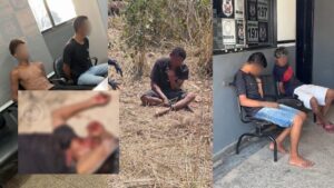 Homem escapa de execução por facção e PM o resgata com fio no pescoço; vítima vai parar no Hospital Regional; vídeo forte