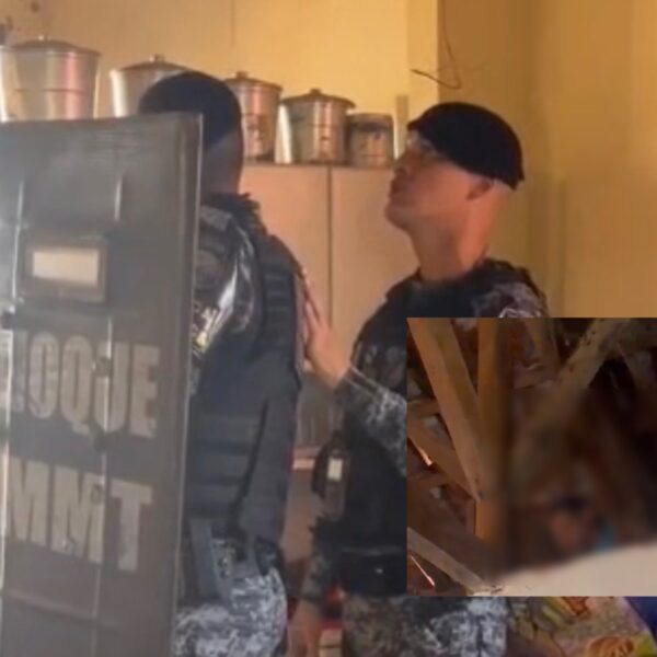 Vídeo mostra desespero de homem que ameaçou se matar em Rondonópolis