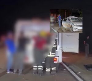 Ultrapassagem termina em tragédia com dois mortos e taxista em estado grave na BR-364; vídeo