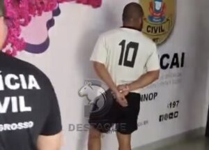 Homem é após estuprar ex-enteado menor por anos e aterrorizar família em MT; assista à prisão