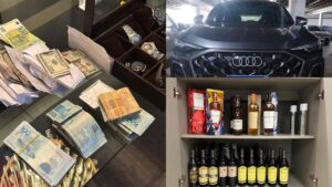 PF encontra maços de dinheiro, carros e relógios de luxo em operação no TCE-MT; vídeo