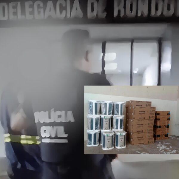 PC recupera 24 aparelhos de ar-condicionado furtados da Prefeitura de Rondonópolis; vídeo mostra prisão