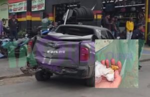 Motorista drogado é preso após atropelar motociclista, invadir casas e derrubar muros em MT
