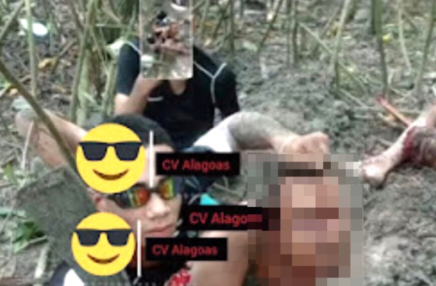 Vídeo mostra membros do CV mutiland0 corpo de vítima