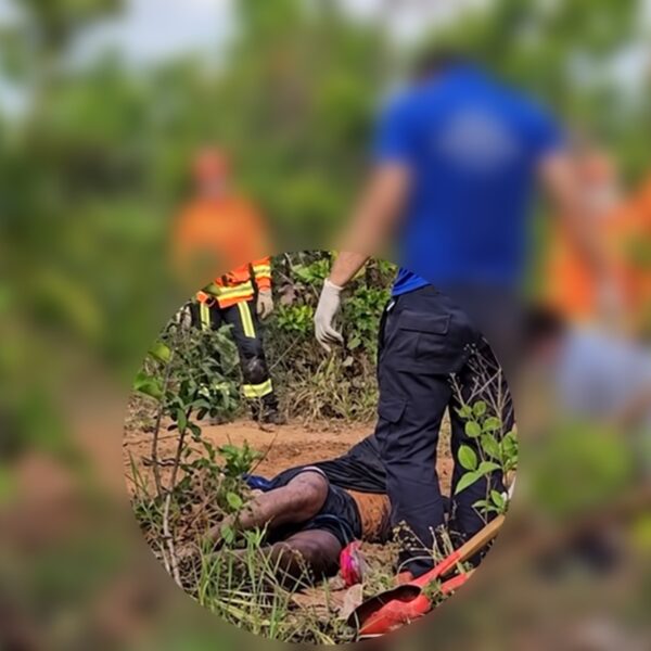 Jovem é morto e enterrado de cabeça para baixo em cova rasa em MT; vídeo forte