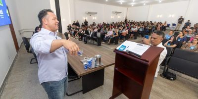 b5dea715-4f6d-4244-ae55-b60ee74cdc04 Cláudio Ferreira, na abertura da formação para gestores da educação: "A nossa estratégia é de fazer e ter resultado, ter educação de qualidade" | Foto - Ednilson Aguiar
