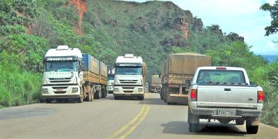 O plano não contempla a duplicação total da rodovia entre Rondonópolis e Jataí. Apenas um trecho de pouco mais de 40 quilômetros (Foto – Arquivo)