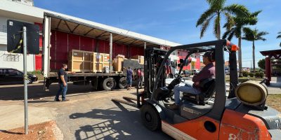 Novos equipamentos chegando ao Laboratório Central | Divulgação
