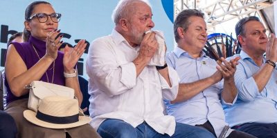 Lula durante evento em Rondonópolis