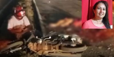 mulher-morreu-esmagada-br-364 Agora MT