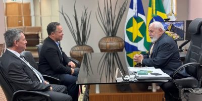 prefeito e desembargador jose zuquim Prefeito esteve pessoalmente no TJ conversando sobre essa renegociação com o desembargador José Zuquim Nogueira